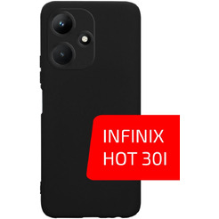 Накладка AKAMI Matt TPU для Infinix Hot 30i Черный (33799)
