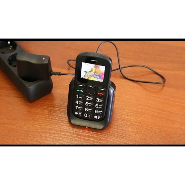 Мобильный телефон VERTEX C305  черный