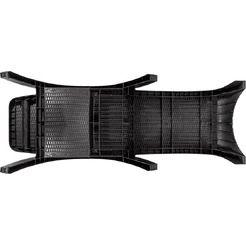Шезлонг Ellastik Plast Rattan (антрацит)