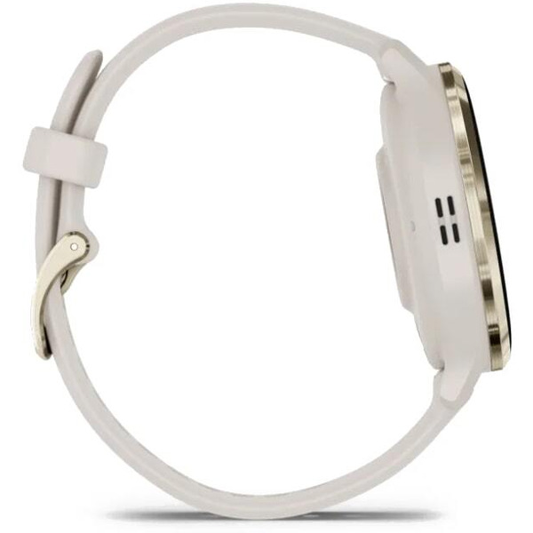Умные часы Garmin Venu 3S (слоновая кость, с силиконовым ремешком)