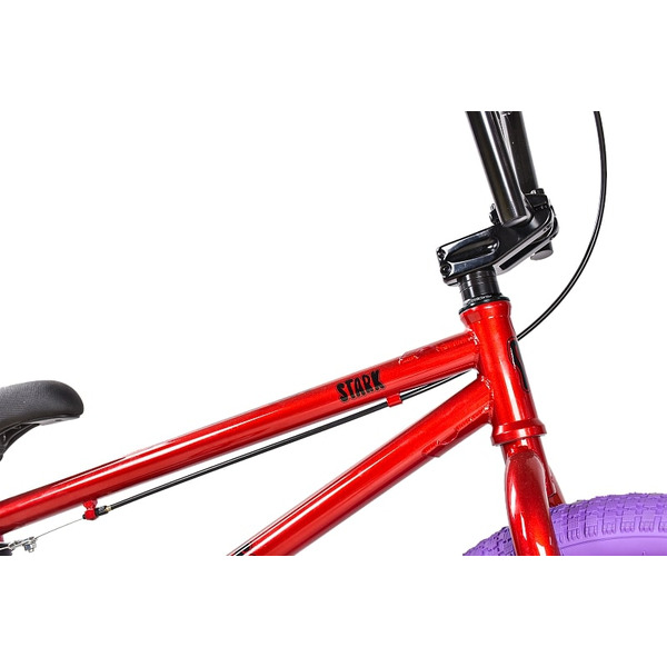 Велосипед Stark Madness BMX 5 Cr-Mo '25 красный/черный/фиолетовый HQ-0014378
