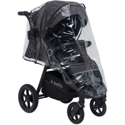 Детская прогулочная коляска BubaGo BASS BG 132-AL-5 (темно-серый)