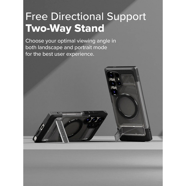 Чехол Ringke UX MAGNETIC для Galaxy S25 Ultra SMOKE BLACK