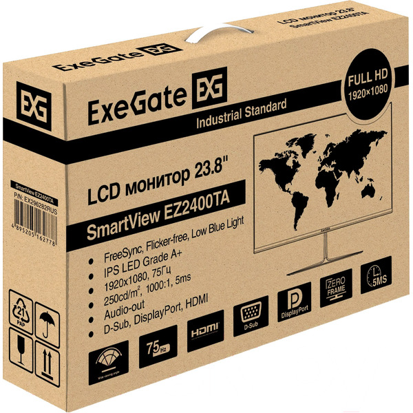 Монитор ExeGate SmartView EZ2400TA EX296282RUS