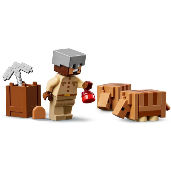 Конструктор Lego Minecraft Экспедиция на рудник Броненосец 21269