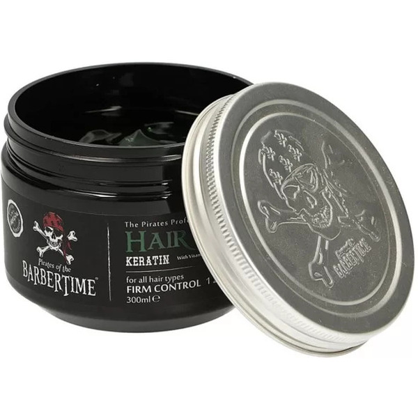 Гель для укладки волос BARBERTIME 300мл с кератином