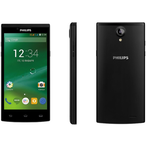 Смартфон PHILIPS S398 черный