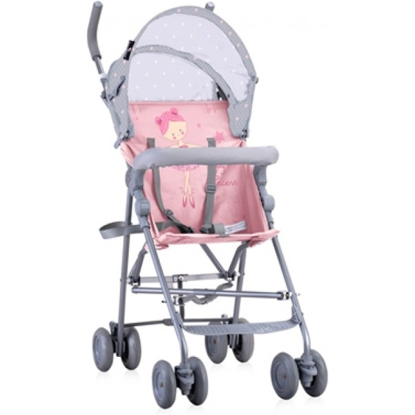 Коляска LORELLI Grey Pink Ballet