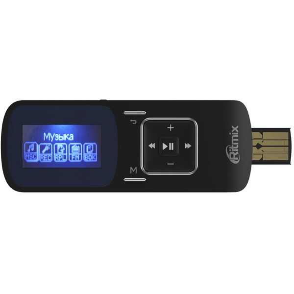 MP3 плеер RITMIX RF-3490 4GB (черный)