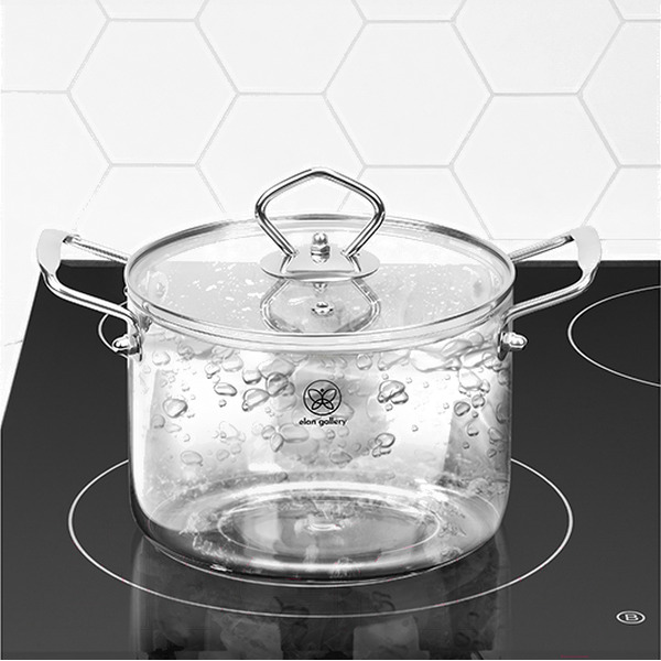Кастрюля Elan Gallery Crystal Glass 360170