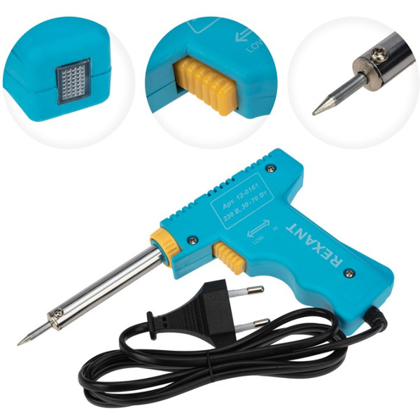 Паяльный пистолет Rexant 12-0161-4