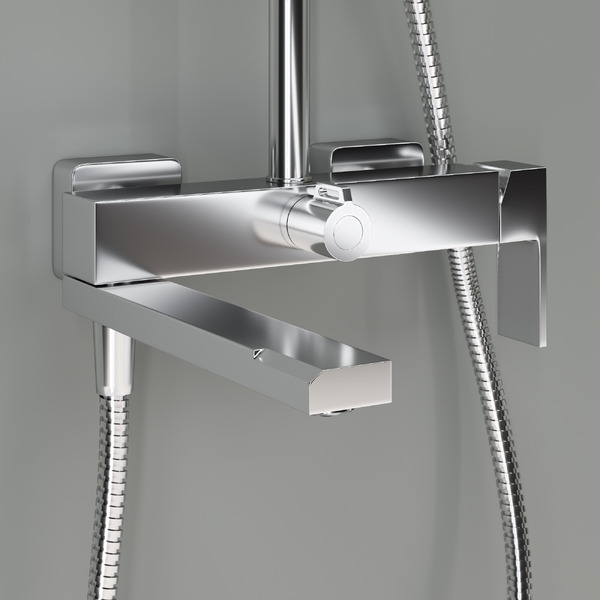 Душевая система со смесителем Lauter Splash 21СК633С-S2133