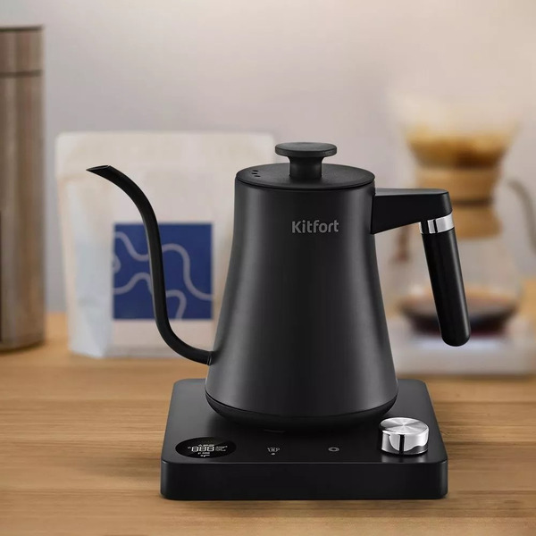 Чайник для варки кофе Kitfort KT-6195
