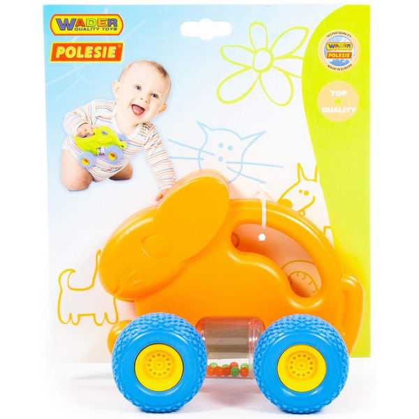 Развивающая игрушка Полесье "Беби Грипкар" - "Кролик"