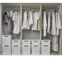 Органайзер для хранения Violet Береста 6823106 (23л, белый)