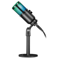 Игровой стрим микрофон Defender GLOW GMC 400 USB (64640)