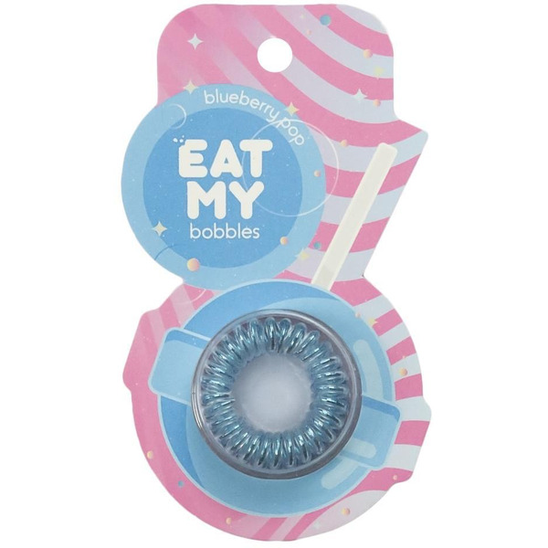 Резинки для волос EAT MY в цвете "Голубичный леденец" 885122 (3 шт)