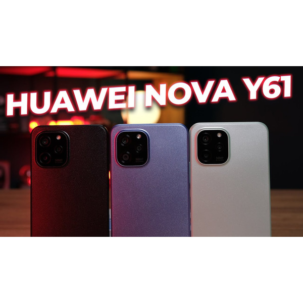 Смартфон Huawei nova Y61 EVE-LX9N 4GB/128GB с NFC (сапфировый синий)