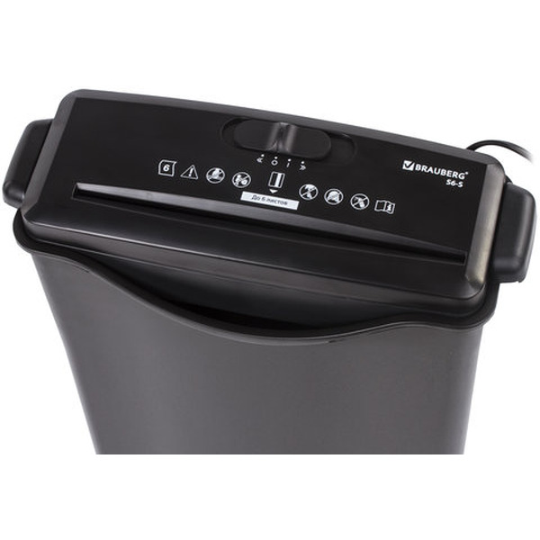 Шредер BRAUBERG S6-S 531087