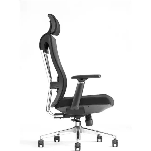 Кресло офисное SITUP DEFENDER BLACK chrome (сетка Black/Black)