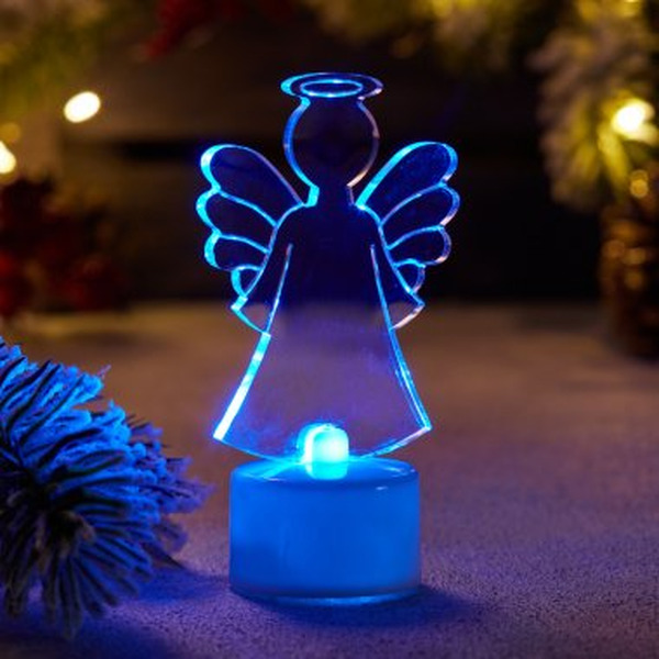 Фигура светодиодная на подставке NEON-NIGHT 501-044 "Ангел 2D", RGB