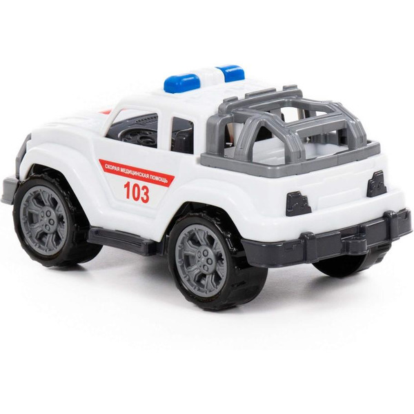 Внедорожник Полесье Легионер-мини скорая помощь 84705
