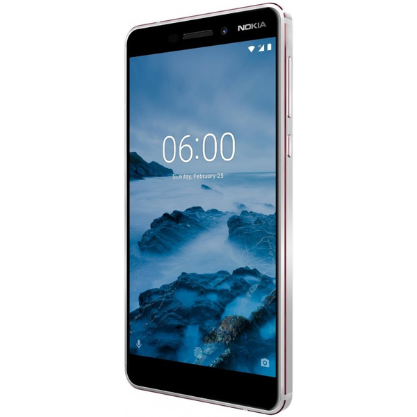 Смартфон Nokia 6.1 белый (11PL2W01A02)