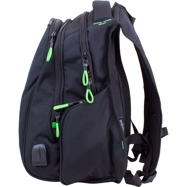 Рюкзак Winner 394-2 (черный/зеленый)
