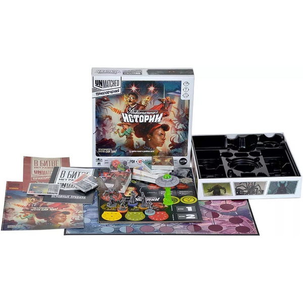 Настольная игра GaGa Unmatched. Приключения. Удивительные истории GG424
