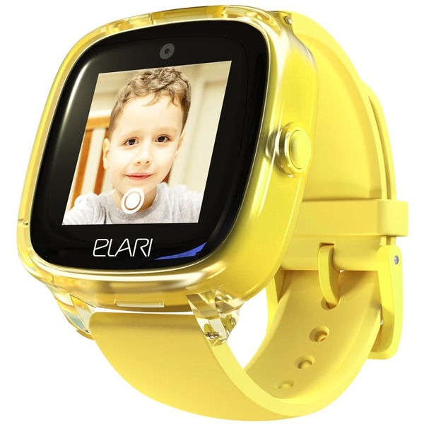 Часы-телефон ELARI KidPhone 4 Fresh (KP-F) желтый