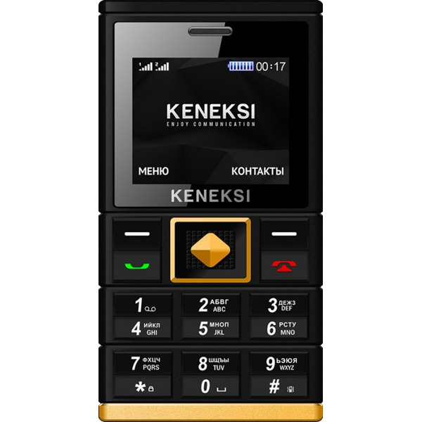 Сотовый телефон KENEKSI Art черный