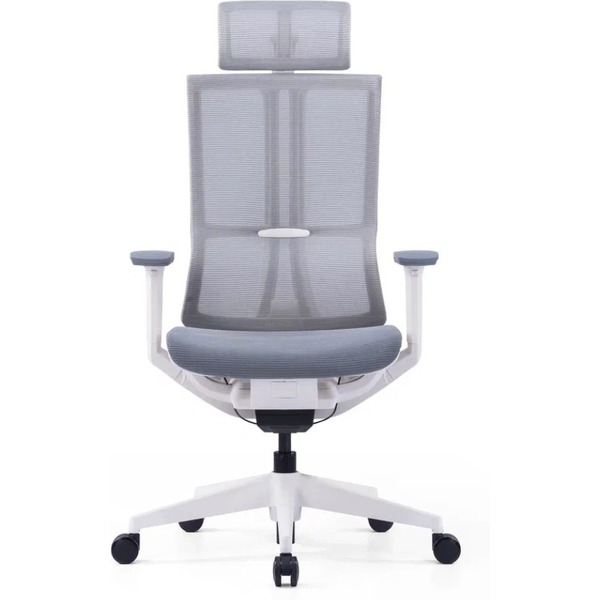 Кресло компьютерное SitZone E-303-001A-P1-WH (сетка, серый)