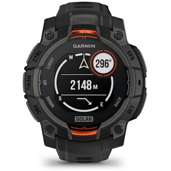 Умные часы Garmin Instinct 3 Solar 45 мм (черный)