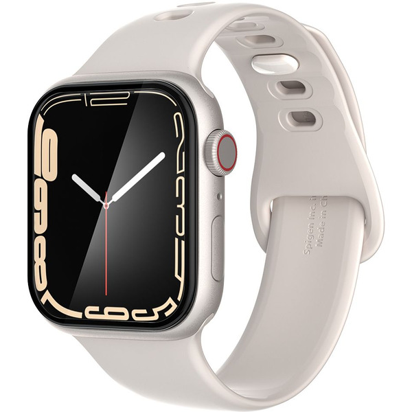 Защитное стекло Spigen ProFlex EZ Fit для Apple Watch 9/8/7 (45 mm) AFL04051 (2шт)