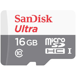 Карта памяти SanDisk Ultra Android microSDHC 16GB 10 CL (SDSQUNB-016G-GN3MN)