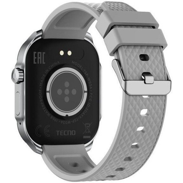 Смарт-часы Tecno Watch 3 Active TSP-W03A (серебристый)