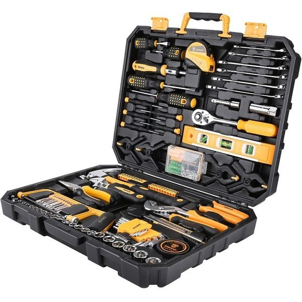 Набор инструментов для дома DEKO DKMT168 (065-0220), 168 предметов