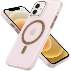 Задняя накладка CASE Translucent Strip Apple iPhone 12 / 12 Pro (золотой)