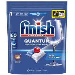 Таблетки для ПММ FINISH Powerball Quantum All in 1 (60 шт)
