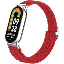 Ремешок Bingo Braided для Xiaomi Mi Band 8 (красный)