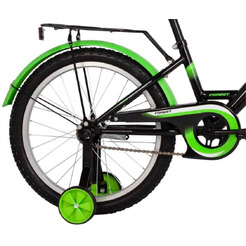 Велосипед Novatrack 201FOREST.BK5 (20", черный)