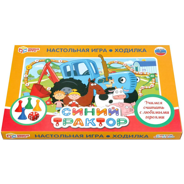 Настольная игра Умные игры Синий трактор 4815416