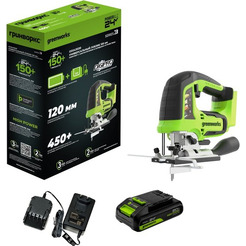 Электролобзик Greenworks GD24JS120 3601407CUA