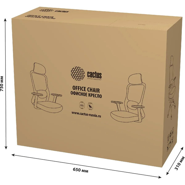 Кресло Cactus CS-MC515-BK (черный)