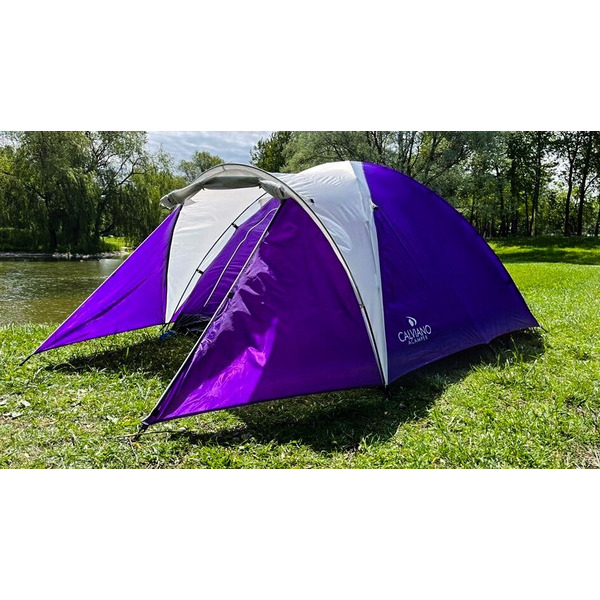 Палатка туристическая Calviano Acamper ACCO 4 фиолетовый