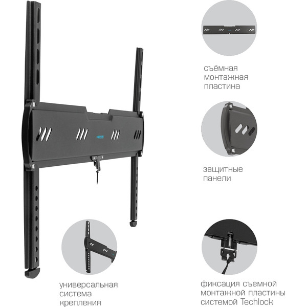 Кронштейн для телевизора Kromax Ultra Slim-100