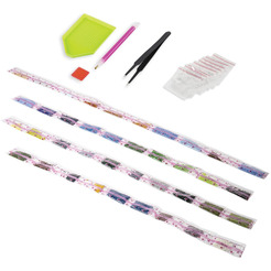 Картина стразами (алмазная мозаика) ОСТРОВ СОКРОВИЩ «Горное озеро» 662429