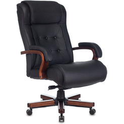 Кресло Бюрократ T-9926WALNUT (черный)