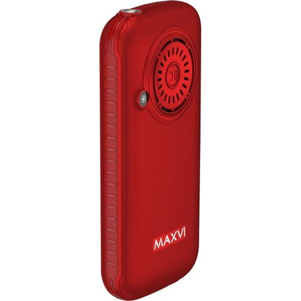 Кнопочный телефон Maxvi B5ds up (красный)