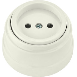 Розетка Bylectrica РА16-0201 (бежевый)